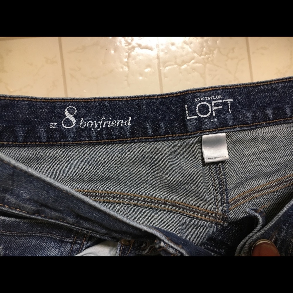 Loft Boyfriend Jeans size 8